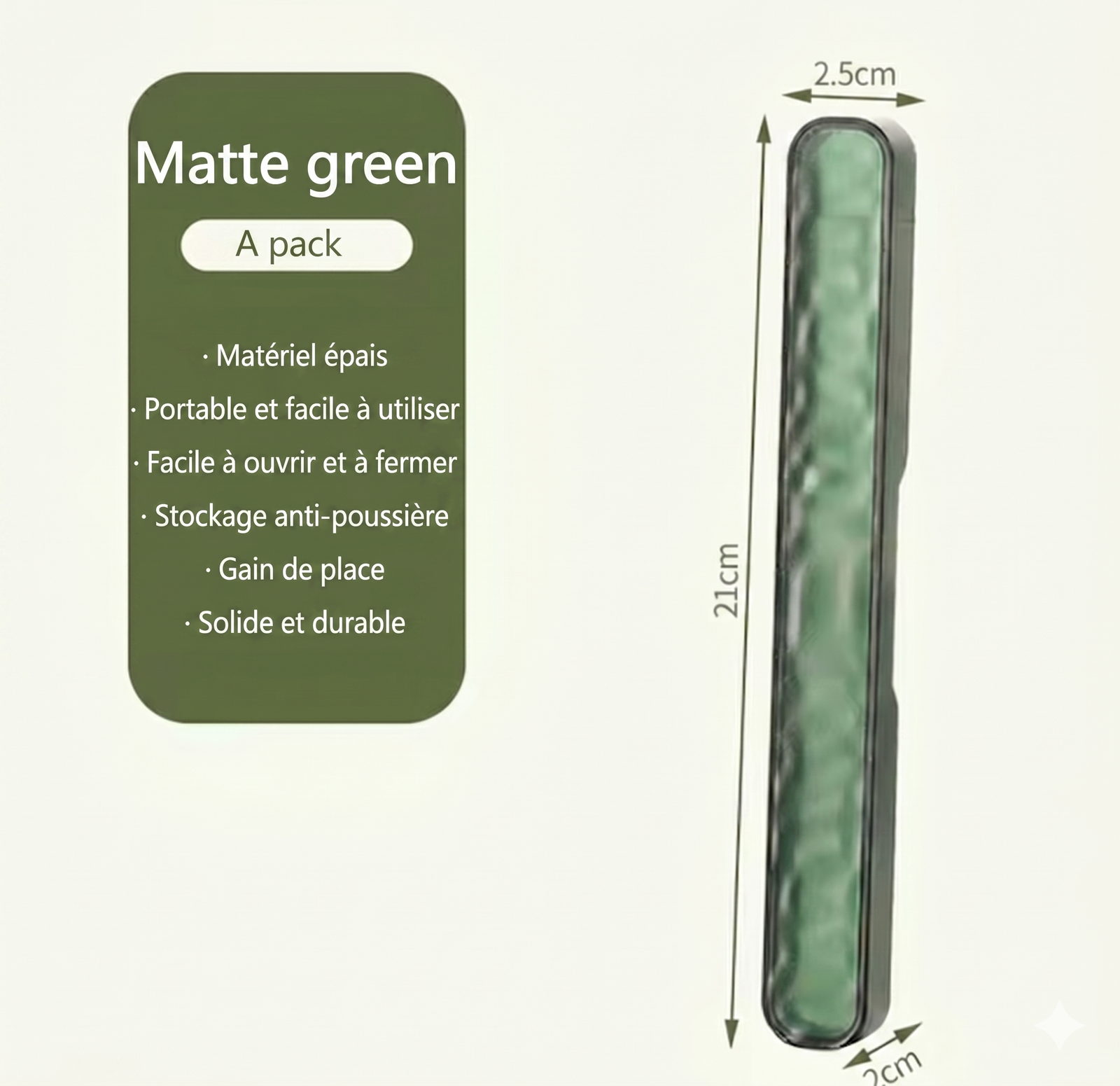 Étui Siwak Naturel — Hygiène dentaire nomade